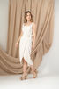Imagen de Vestido En Lino Ajuste Nudo Cintura