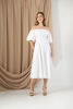 Imagen de Vestido En Lino Off Shoulder