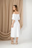 Imagen de Vestido En Lino Off Shoulder