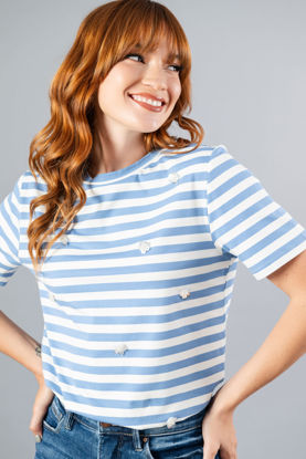 Imagen de T shirt Rayas, Manga Corta