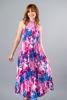 Imagen de Vestido Halter Estampado Plisado