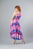 Imagen de Vestido Halter Estampado Plisado