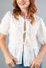 Imagen de Blusa Con Bordado Detalle Lazos