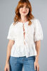Imagen de Blusa Con Bordado Detalle Lazos