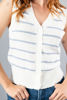 Imagen de Blusa Estilo Chaleco En Rayas