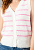 Imagen de Blusa Estilo Chaleco En Rayas