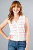Imagen de Blusa Estilo Chaleco En Rayas