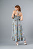 Imagen de Vestido En Rayon Estampado, Blusa Nido Abeja   ( Exclusivo Pagina)