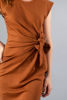 Imagen de Vestido Corto, detalle Nudo Cintura