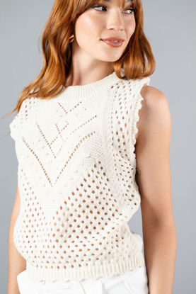 Imagen de Blusa Tejida Sin Mangas      (Exclusiva Pagina)