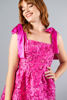 Imagen de Vestido En Jacquard Tirantes Lazo Satin