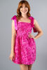 Imagen de Vestido En Jacquard Tirantes Lazo Satin