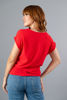 Imagen de Blusa Detalle Nudo Ruedo