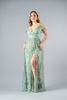 Imagen de Maxi Dress Detalle Floral Con Brillo