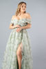 Imagen de Maxi Dress En Organza Off Shoulder