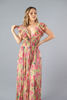Imagen de Maxi Dress Estampado Detalle Vuelos