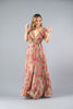 Imagen de Maxi Dress Estampado Detalle Vuelos