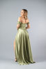 Imagen de Maxi Dress En Satin Off Shoulder