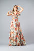 Imagen de Maxi Dress En Organza Estampado, Detalle Espalda