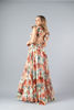 Imagen de Maxi Dress En Organza Estampado, Detalle Espalda