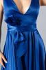 Imagen de Vestido En Satin Cuello V
