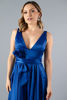 Imagen de Vestido En Satin Cuello V
