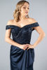 Imagen de Maxi Dress Off Shoulder, Detalle Vuelo Falda