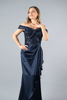 Imagen de Maxi Dress Off Shoulder, Detalle Vuelo Falda