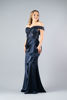 Imagen de Maxi Dress Off Shoulder, Detalle Vuelo Falda