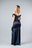 Imagen de Maxi Dress Off Shoulder, Detalle Vuelo Falda