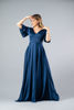 Imagen de Maxi Dress En Satin Abertura Espalda