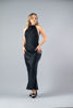 Imagen de Vestido En Satin, Halter, Espalda Descubierta