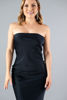 Imagen de Vestido Straple En Satin, Nudo Espalda
