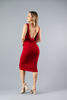 Imagen de Vestido Lapiz, Cuello Bobo Espalda