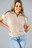 Imagen de Blusa Tejida Cuello Con Zipper