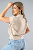 Imagen de Blusa Tejida Cuello Con Zipper