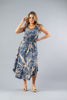 Imagen de Vestido Estampado En Rayon, Espalda Descubierta