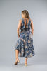 Imagen de Vestido Estampado En Rayon, Espalda Descubierta