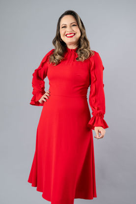 Imagen de Vestido Manga Larga