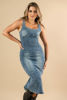 Imagen de Vestido Mezclilla Estilo Lapiz
