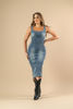 Imagen de Vestido Mezclilla Estilo Lapiz