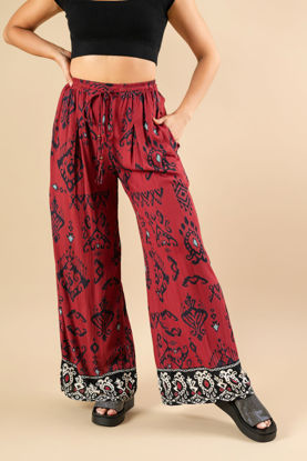 Imagen de Pantalon En Rayon Estampado         ( Exclusivo Pagina)