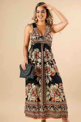 Imagen de Vestido En Rayon Estampado