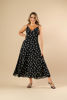 Imagen de Vestido En Rayon Print Lunares, Espalda Descubierta