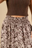 Imagen de Falda En Rayon Estampada