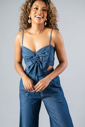 Imagen de Set Crop Top Y Pantalon       ( Exclusivo Pagina)