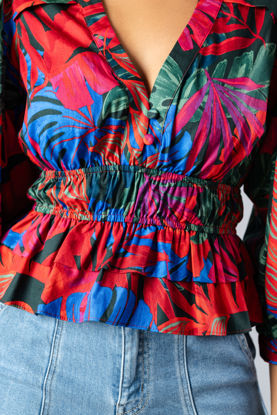 Imagen de Blusa En Print Tropical    ( Exclusiva Pagina)