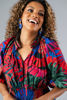 Imagen de Vestido Print Tropical En Popplin   ( Exclusivo Pagina)