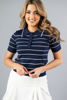 Imagen de Blusa Rayas Tipo Polo