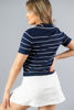 Imagen de Blusa Rayas Tipo Polo